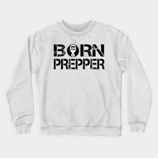 Born Prepper - Gas Mask Crewneck Sweatshirt